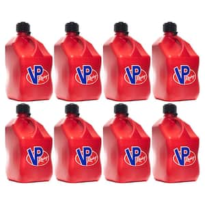 5.5 Gal Container Utility Container Jug, Red (8 Pk)