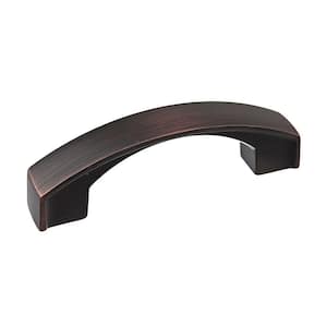 Boisbriand Collection 3 in. (76 mm) Brushed Oil-Rubbed Bronze Transitional Cabinet Arch Pull
