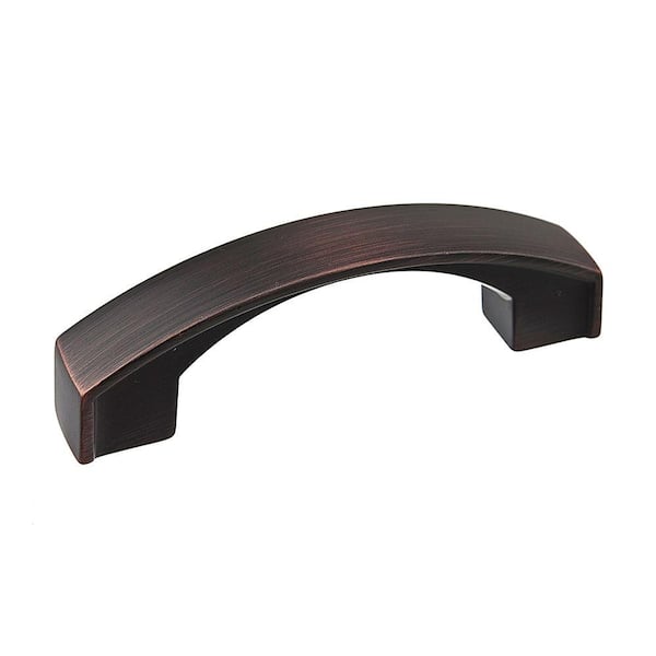 Richelieu Hardware Boisbriand Collection 3 in. (76 mm) Brushed Oil-Rubbed Bronze Transitional Cabinet Arch Pull