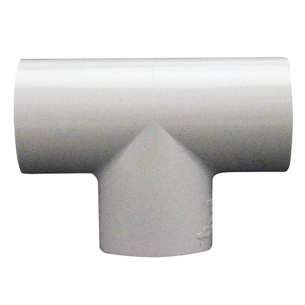 LASCO 1/2 in. Schedule 40 PVC Tee (35-Pack)