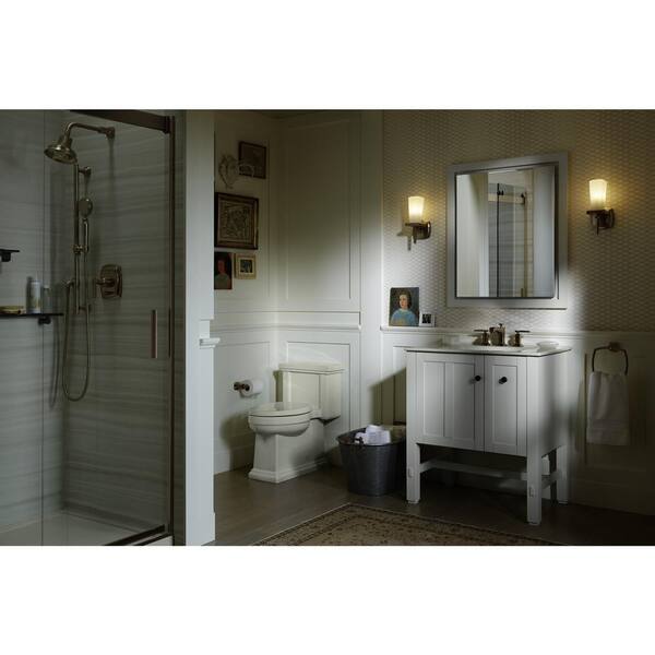 KOHLER Tresham 24 in. W x 22 in. D x 34.5 in. H Bathroom Vanity Cabinet without Top in Linen White