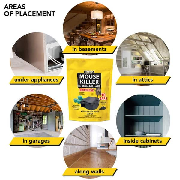 Harris Dry Up-Bar Mouse Killer in the Animal & Rodent Control