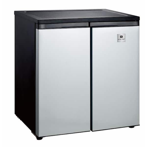 ARCTIC CHEF 5.5 cu. ft. Side by Side 2-Door Mini Fridge in Black