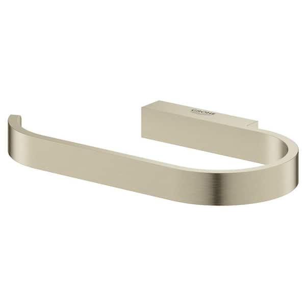 Selection Wall Mount Toilet Paper Holder without Cover in Brushed Nickel