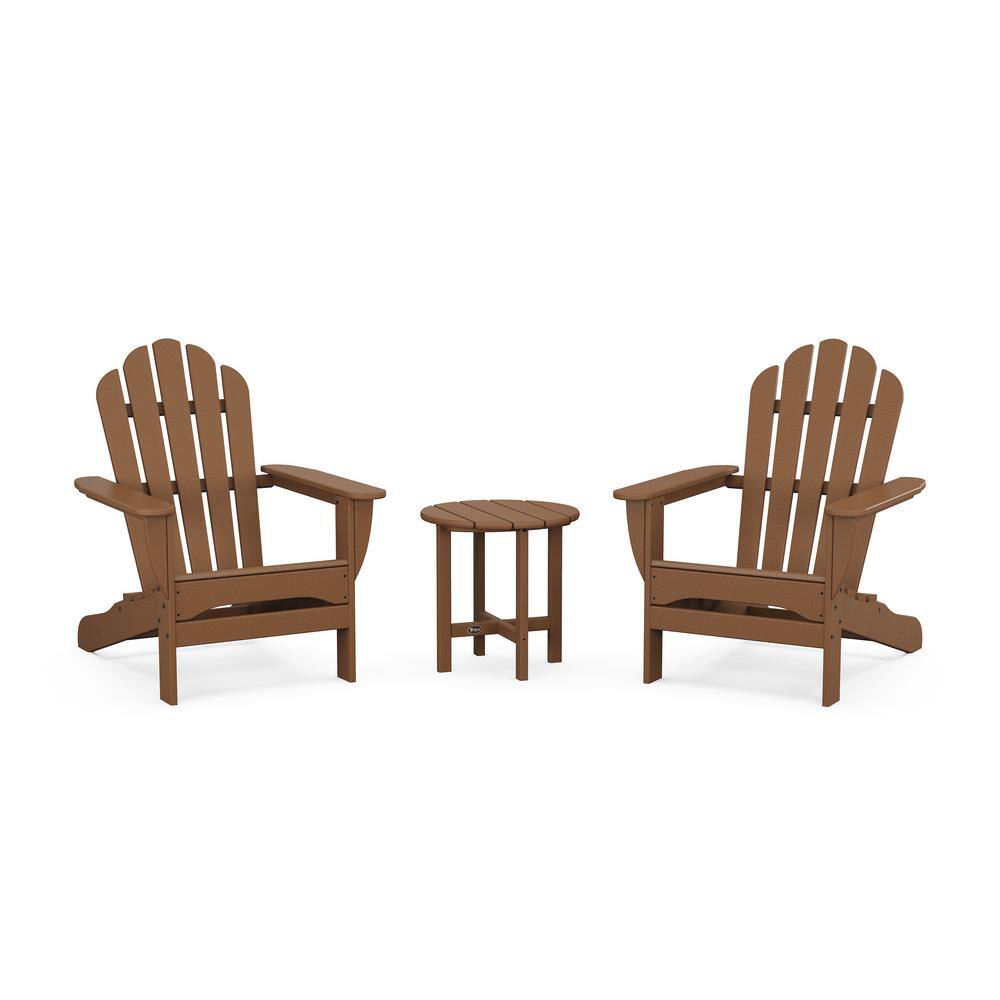 3-Piece Plastic Adirondack Patio Conversation Set in Tree House,Monterey Bay price history on PriceWatchPro