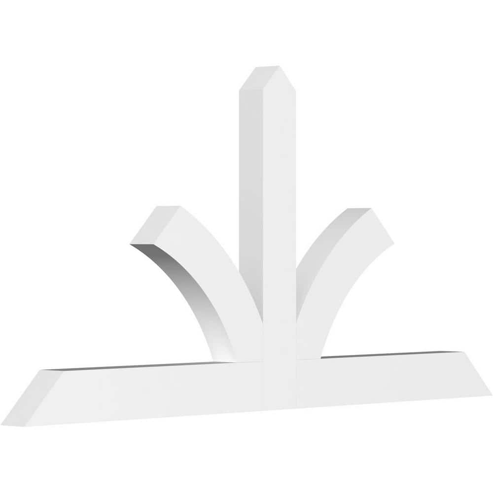 84 in. W x 42 in. H x 4 in. D x 6 in. F, 12/12 Pitch, Richland Signature Urethane Gable Bracket, Primed Tan price history on PriceWatchPro