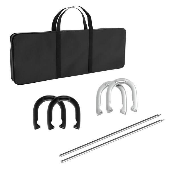 Trademark Games Professional Horseshoe Toss Set with Carrying Case