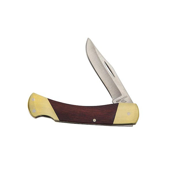Klein Tools Sportsman Knife, 2-5/8-Inch Stainless Steel Blade