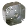 4 in. Drawn Octagon Electrical Box with Raised Ground