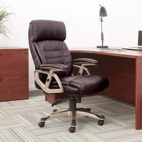 Office Star Products Executive Bonded Leather Chair