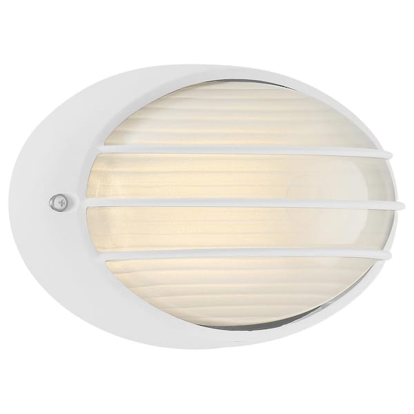 Access Lighting Cabo White LED Outdoor Bulkhead Light