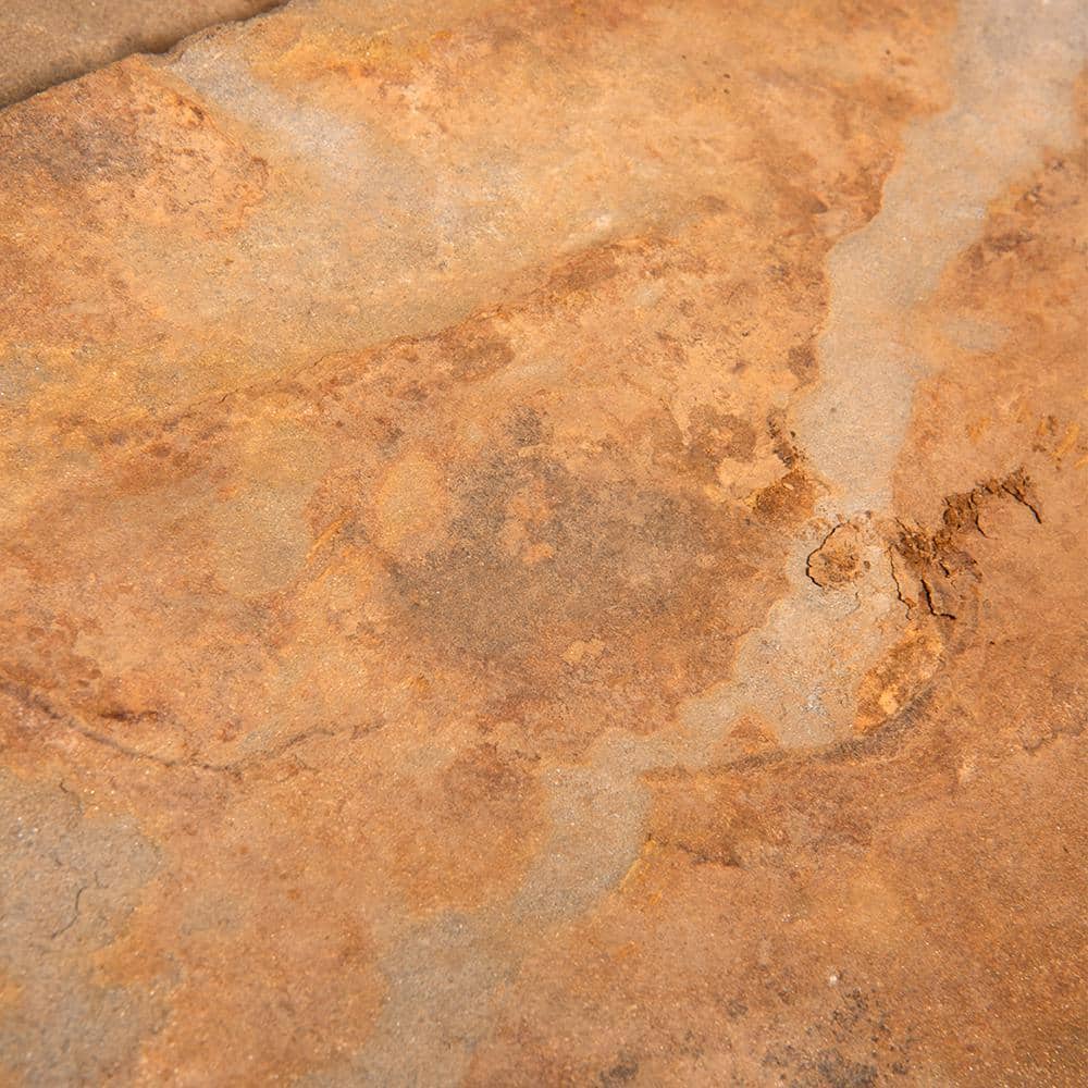 Medium Autumn Flame Flagstone Pavers for Patio and Pathway