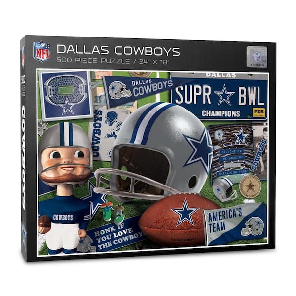 NFL Dallas Cowboys Retro Series Puzzle (500-Pieces)