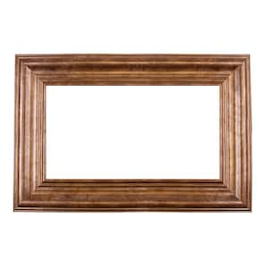 Sonoma 24 in. x 42 in. DIY Mirror Frame Kit in Nickel - Mirror Not Included