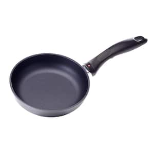 7 in. Aluminum Nonstick Diamond Coated Frying Pan in Gray with Stay Cool Ergonomic Handle For Safe Comfortable Grip