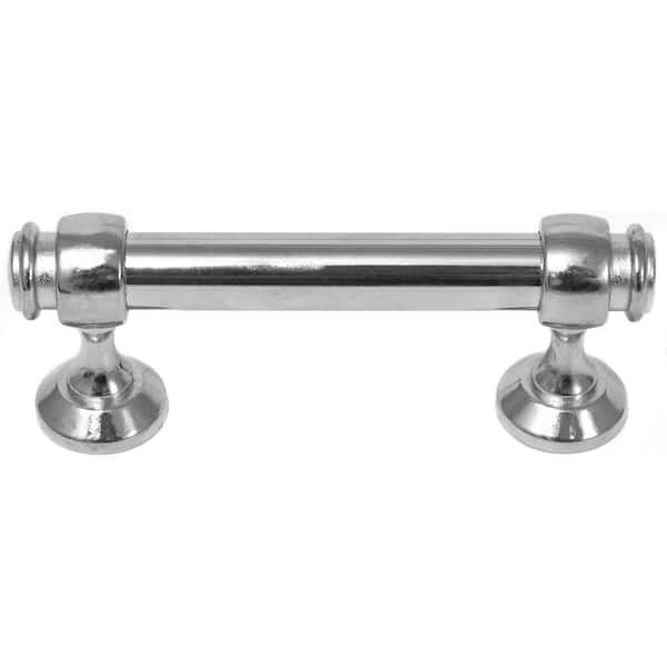 MNG Hardware Balance 3 in. Center-to-Center Polished Nickel Bar Pull Cabinet Pull