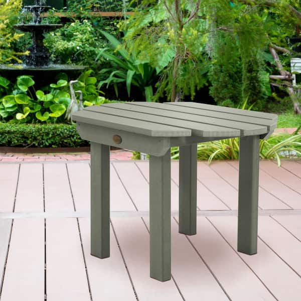 Classic Westport Eucalyptus Recycled Plastic Outdoor Side Table