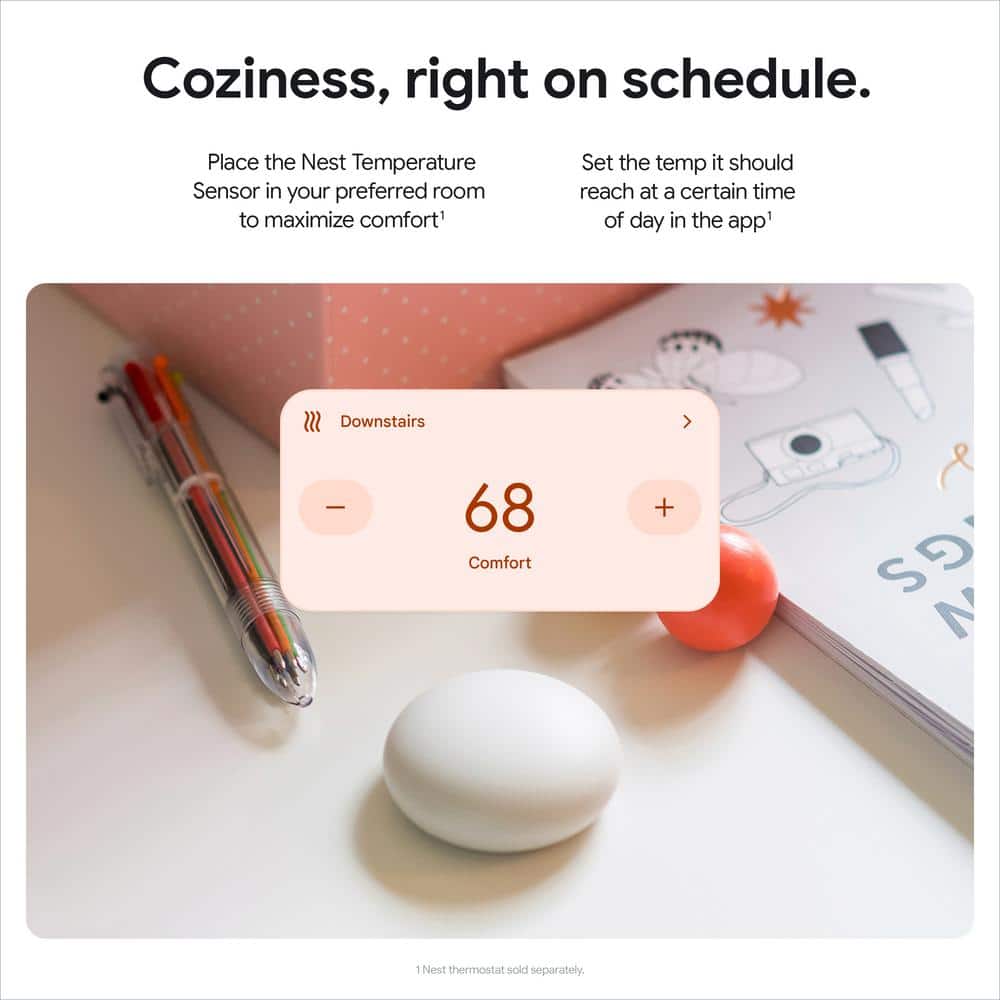 Google Nest Temperature Sensor (2nd Gen)