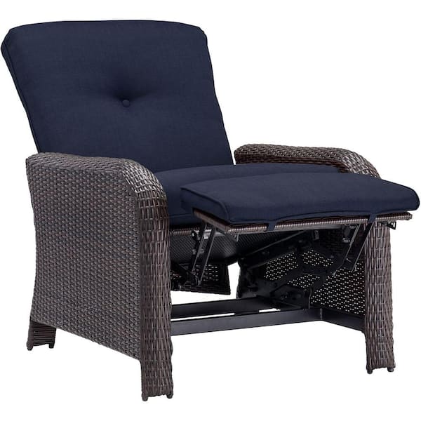 Wicker Reclining Patio Lounge Chair, Outdoor Wicker Recliners Canada