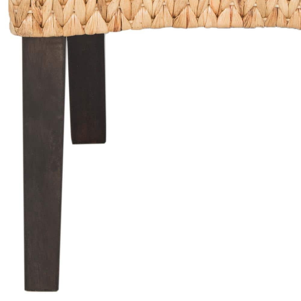 Luz Natural Wicker and Wood Side Chair Set