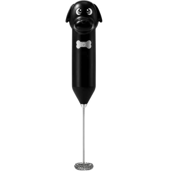 Dog Shaped Handheld Milk Frother for Lattes Cappuccino Matcha and Coffee