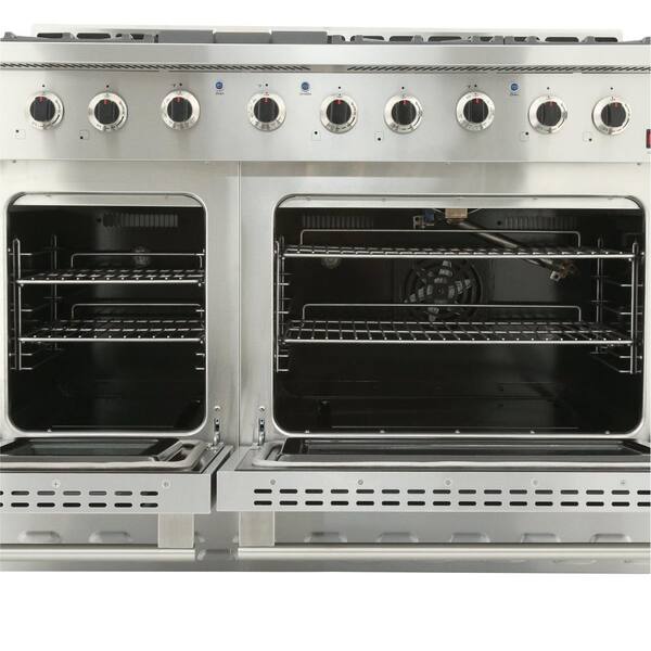 NXR SC 36 inch Gas Range 6 German Burner Cooker Oven Cooktop in Stainless Steel 