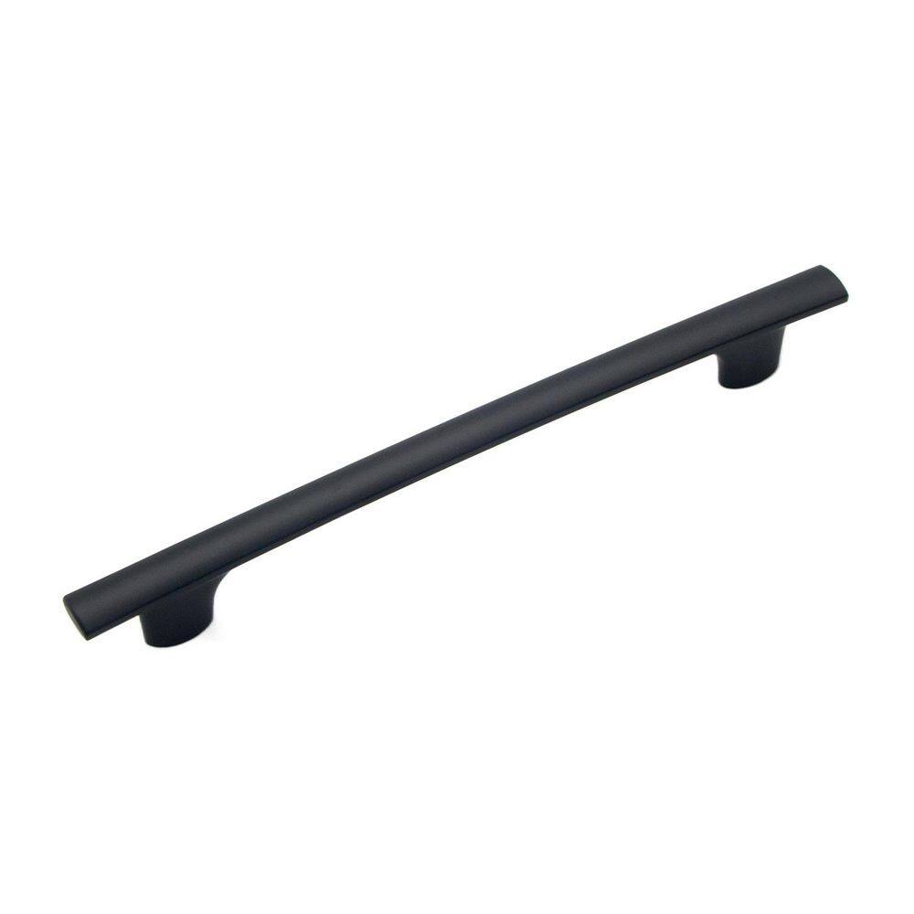 Swell Collection Pull - 6-5/16 in. Center to Center Matte Black Bar Cabinet Pull (10-Pack) price history on PriceWatchPro