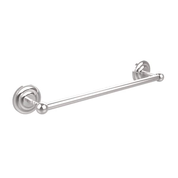 Allied Brass Prestige Que New Collection 30 in. Towel Bar in Polished Chrome