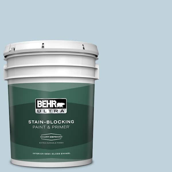 BEHR ULTRA 5 gal. #550E-2 Eminence Extra Durable Semi-Gloss Enamel Interior Paint & Primer