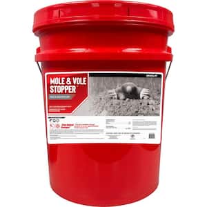 Mole and Vole Stopper Animal Repellent, 25# Ready-to-Use Granular Pail