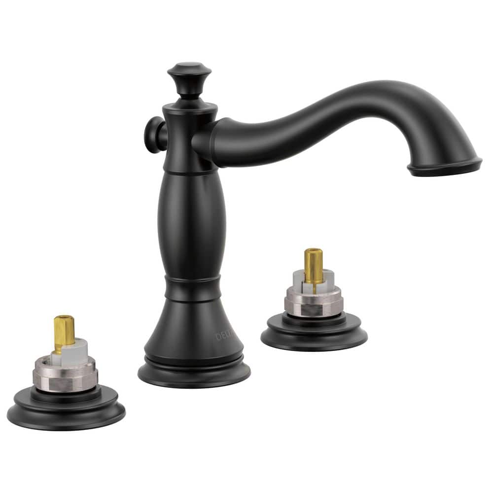 Delta Cassidy 8 in. Widespread Double Handle Bathroom Sink Faucet