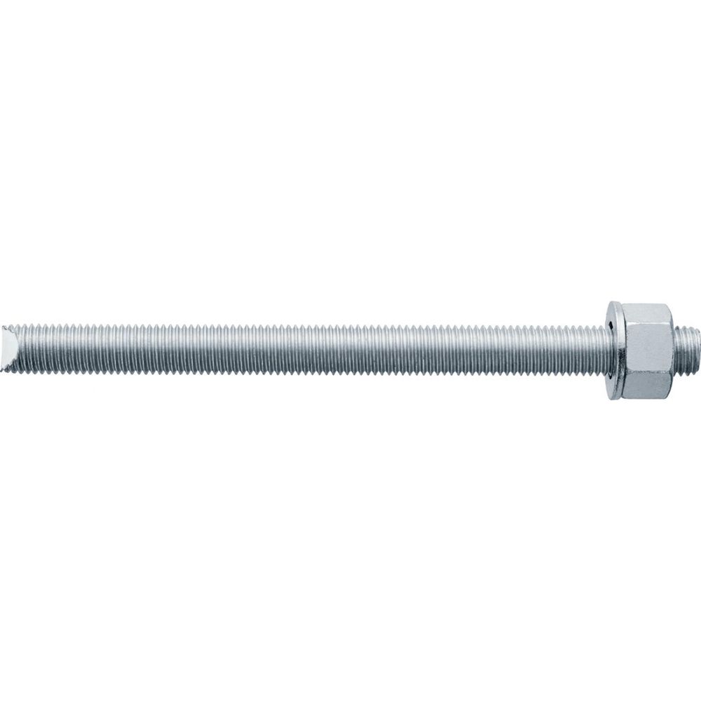 3/8 in. x 3 in. HAS-E Carbon Steel, ASTM F1554 Grade 55, Zinc-Plated Threaded Anchor Rod (20-Piece)