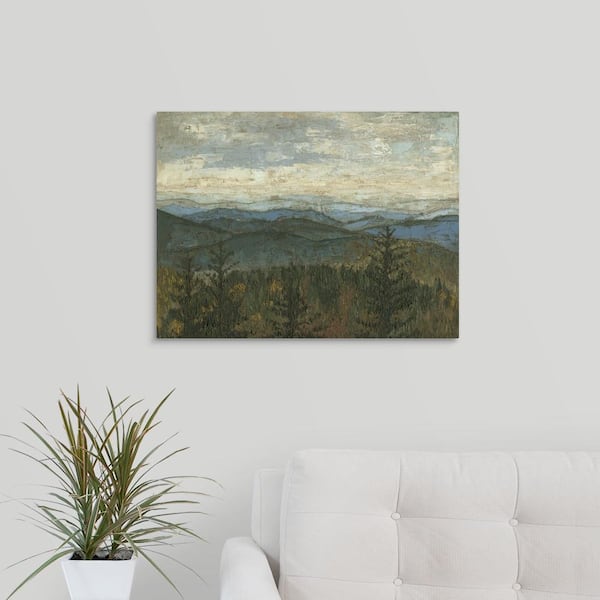 GreatBigCanvas "Blue Ridge View II" by Megan Meagher Canvas Wall Art