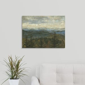 "Blue Ridge View II" by Megan Meagher Canvas Wall Art