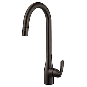 Cora Single-Handle Pull Down Sprayer Kitchen Faucet with CeraDox Technology in Oil Rubbed Bronze