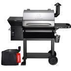 1060 sq. in. Pellet Grill and Smoker, Stainless Steel