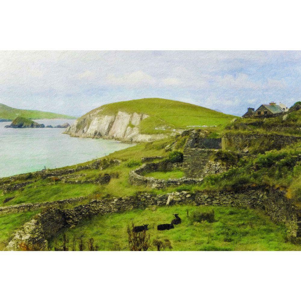 Stonewalled in Ireland by Grotto Studios 1 Piece Unframed Graphic Print Abstract Poster Art Print 36 in. x 24 in. price history on PriceWatchPro