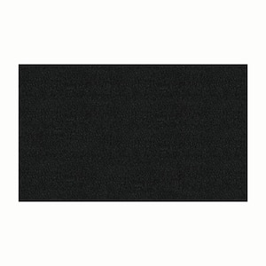 Black 42 in. W x 72 in. L x 0.75 in. T Rubber All-Purpose Commercial Gym Flooring Mat (1 Mat/21 sq. ft.)