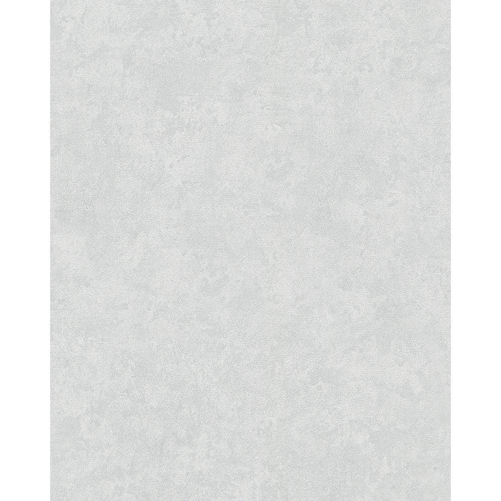 Urban Concrete Texture Light Grey Matte Finish Vinyl on Non-Woven Non-Paste