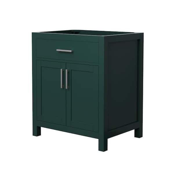 Beckett 29.25 in. Bath Vanity Cabinet without Top in Green