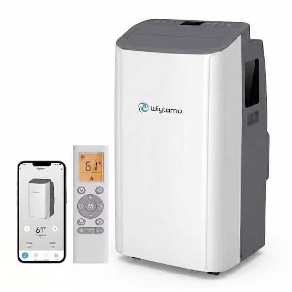 14,000 BTU Portable Air Conditioner Cools 750 Sq. Ft. with Heater