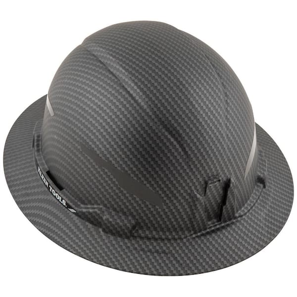 Klein Tools Non-Vented Full Brim Premium KARBN Hard Hat