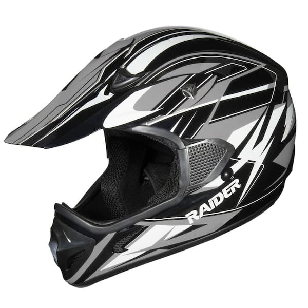 RX1 Small Black/Silver Adult MX