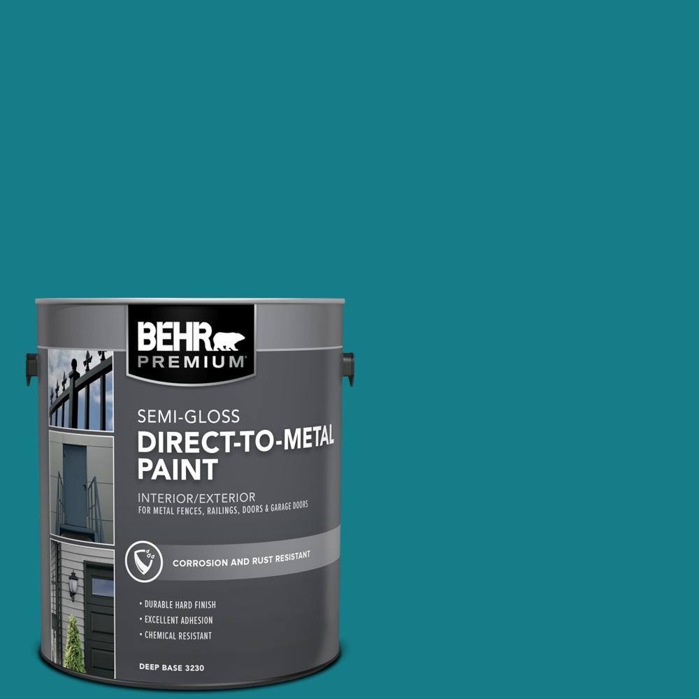 BEHR PREMIUM 1 gal. PPU1301 Caribe SemiGloss Direct to Metal