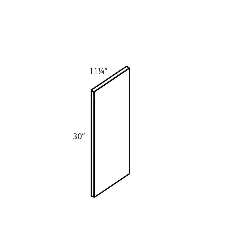 Belle Haven Recessed 0.25 in. W x 30 in. H x 11.25 in. D in Driftwood End P