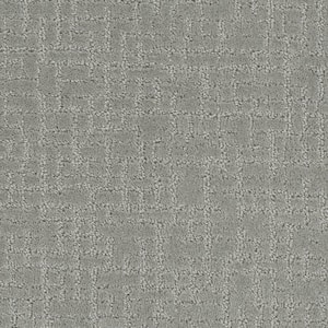 West Springs  - Sidewalk - Gray 28 oz. SD Polyester Pattern Installed Carpet