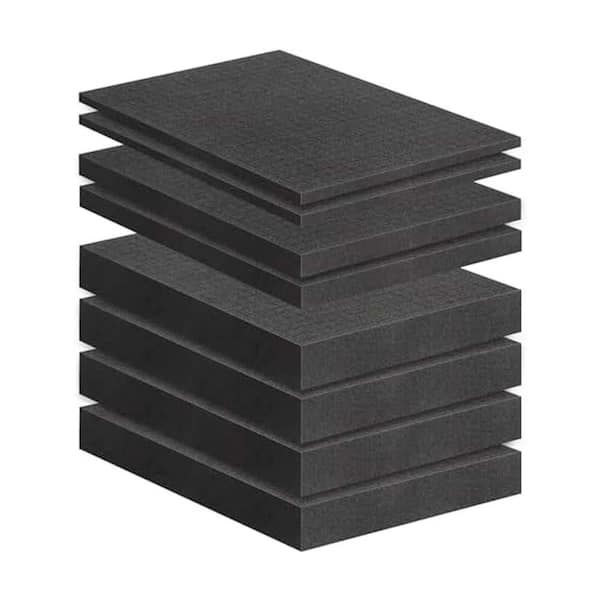 N/A 200pcs Foam Sheets Pouches for Packing Dishes Glasses with Fragile Stickers Labels, Cushioning Moving Supplies