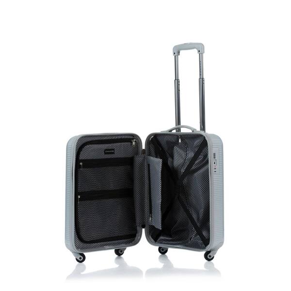 Hard Case Best Gift Rotating Suitcase Color : Silver, Size : 20 Black Latest Style Simple Style 20/24 Inches Shengshihuizhong Carrying Suitcase Travel Organizer