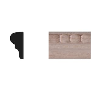 5/16 in. x 11/16 in. x 4 ft. Basswood Tinytrim Panel Moulding
