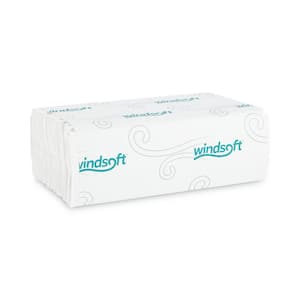 C-Fold Paper Towels 1-Ply 10.2 x 13.25 White (200 Sheets per Pack, 12 Packs per Carton)
